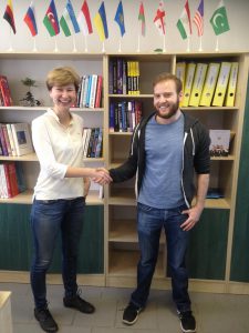 Зак Кляйн и Ольга Ярославовна